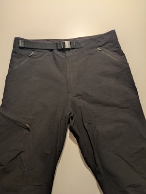 Bukser, Patagonia, str. 34, Black, Næsten som ny, Causey Pike Pant, Str. 34 (Short), Black, softshel