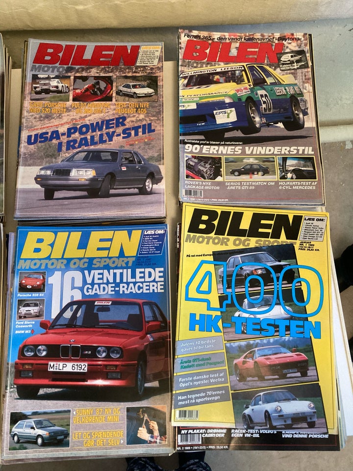 Bilen Motor og sport , Blad