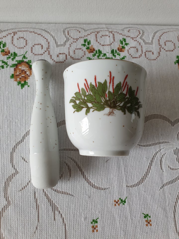 Porcelæn Morter vintage morter