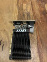 GT 710 1GD3H LP MSI, 2 GB RAM GB RAM, Rimelig