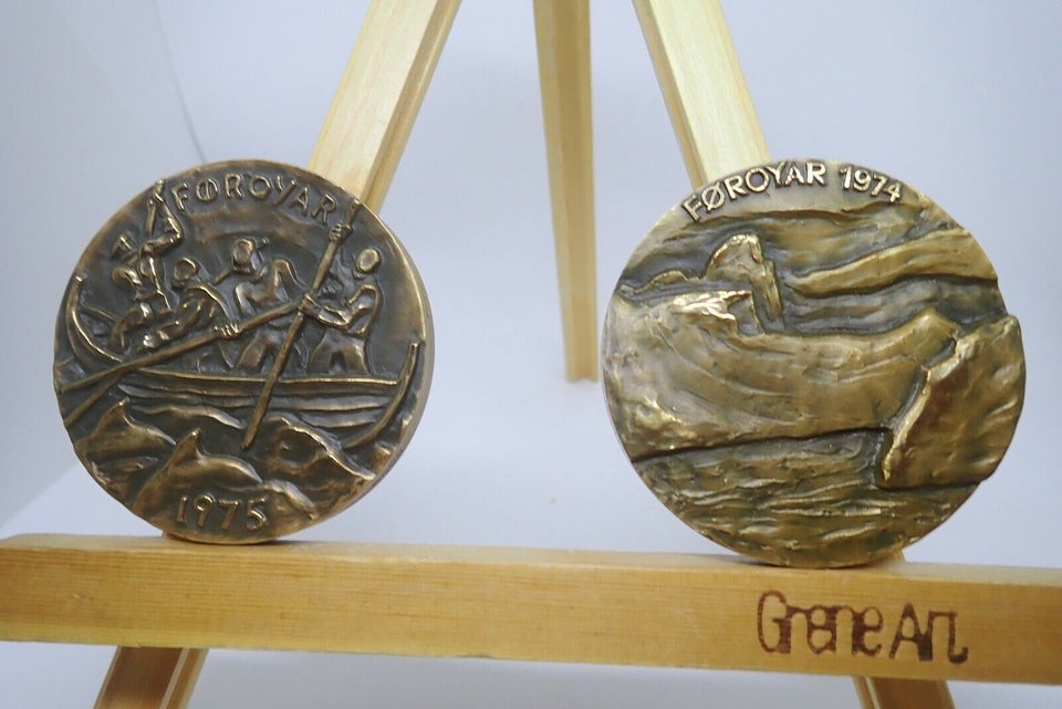 Bronze Medaljer, ukendte, motiv: Medaljer