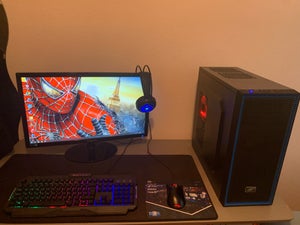 Pc ITX Gamer Arena Setup / AMD Athlon 3000G / RX 550 4GB / 8GB Ram