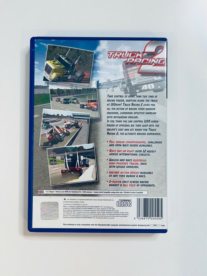 Truck Racing 2, Playstation 2, PS2