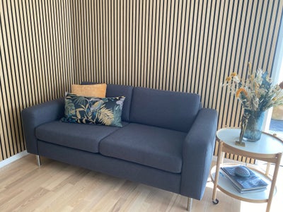 Sofa, polyester, 2 pers. , Bolia, Flot 2 Pers sofa fra Bolia i farven Antracit grå.
Står på 15 cm st