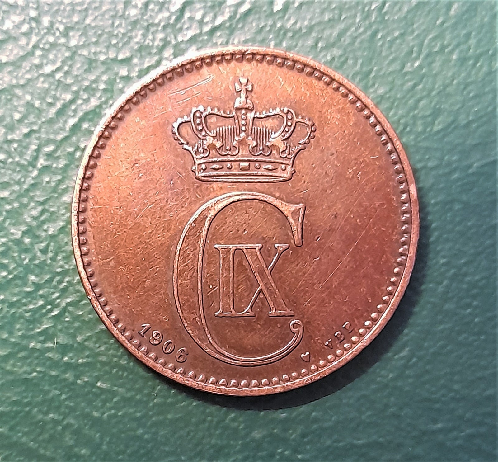 Danmark, mønter, 1906
