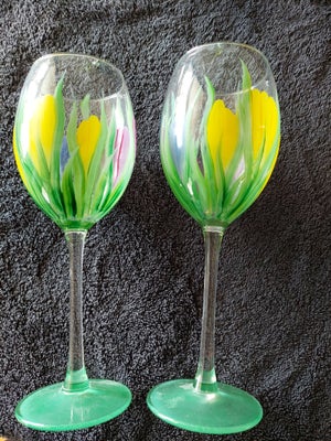 Glas, Vinglas eksklusiv, dekorer glas, Vinglas eksklusiv, dekorer glas, super flotte eksklusiv vingl