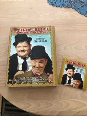 Laurel & Hardy The Magic Behind The Movies, Randy Skretvedt, Hardbook med indtakt omslag er helt uni