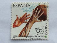 Spanien, stemplet, Særfrimærke