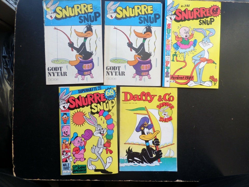 SNURRE SNUP/DAFFY, Tegneserie