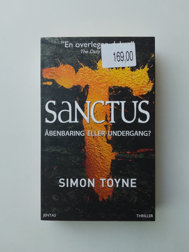 Sanctus, Simon Toyne, genre: krimi og spænding