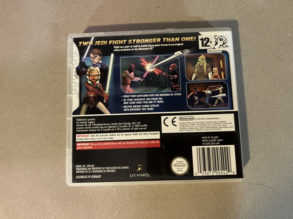 Star Wars Clone Wars: Jedi Alliance, Nintendo DS