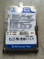 Western Digital Scorpio Blue , 320 GB, Perfekt