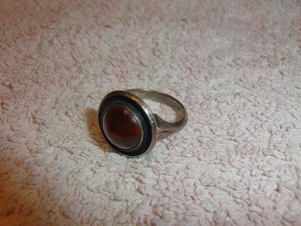 Fingerring, sølv, N.E.From