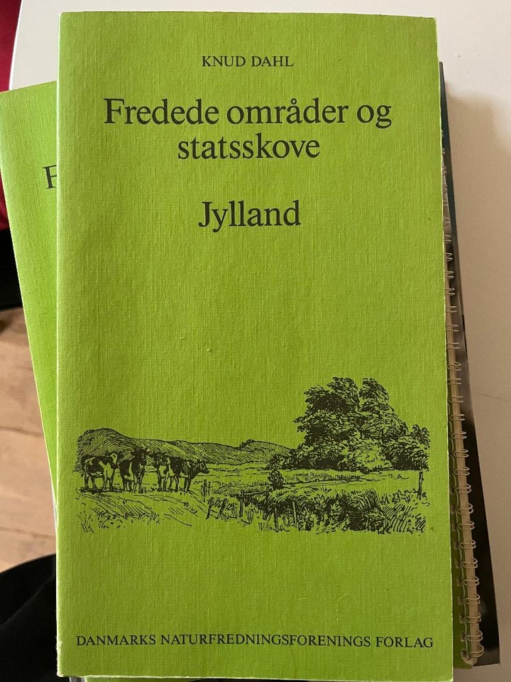 Fredede områder og statsskove - Jylland&Øerne+kort, Knud