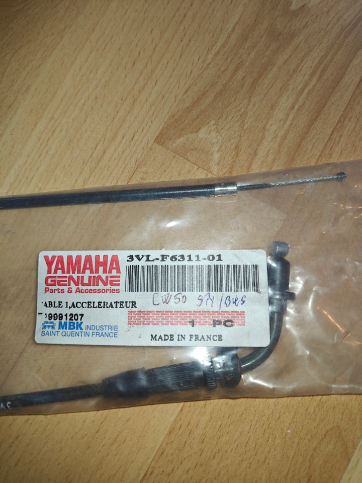 Yamaha BWS/Spy. Nyt Originalt Gaskabel