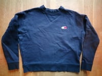 Sweatshirt, Flot mørkeblå sweatshirt, Tommy Jeans