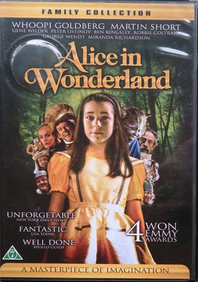 Alice in Wonderland, DVD, eventyr