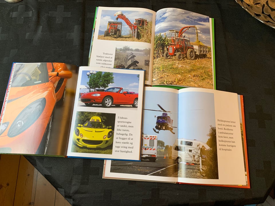 Bøger, Biler Traktorer og Redningskøretøjer, GlobeG