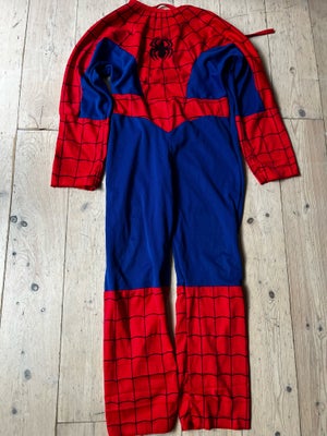 Udklædningstøj, Spiderman udklædning, Marvel, Str 128-134