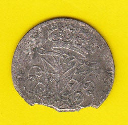 Skandinavien, mønter, (35) Norge Fr. IV 2 Skilling sølv