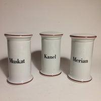 Porcelæn, Krydderikrukker, Bing & Grøndahl