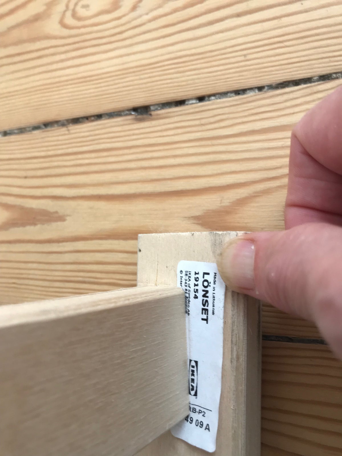 Enkeltseng, Ikea, b: 90 l: 200 h: 9