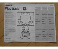 Playstation 1, manual