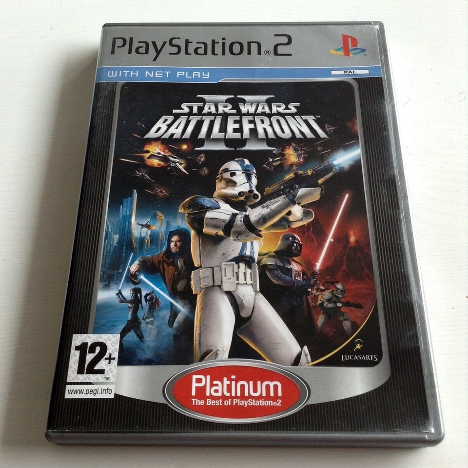 Star Wars Battlefront II, PS2, action