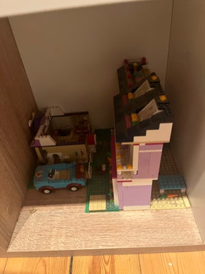 Lego Friends, Blandet, Lego freinds og en hel kasse med byg selv i
