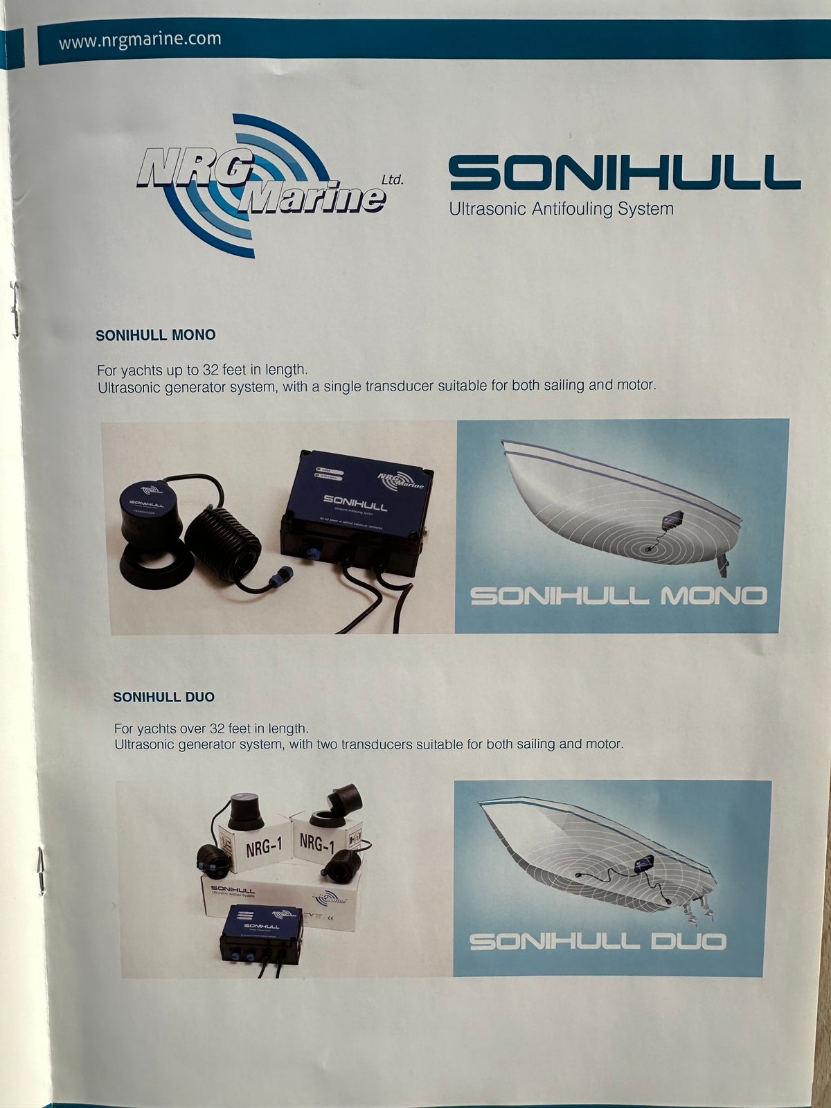Sonihull,  Elektronisk Antifouling
