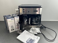 DeLonghi kombineret (2-i-1) espresso/kaffemaskine,