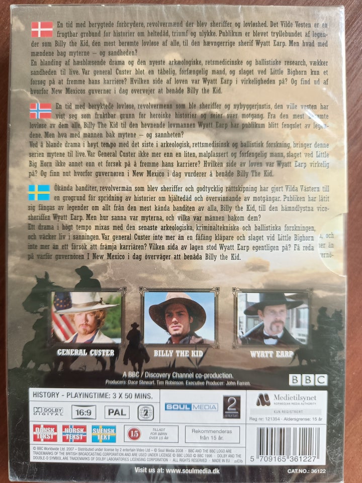 [Ny], DVD, western