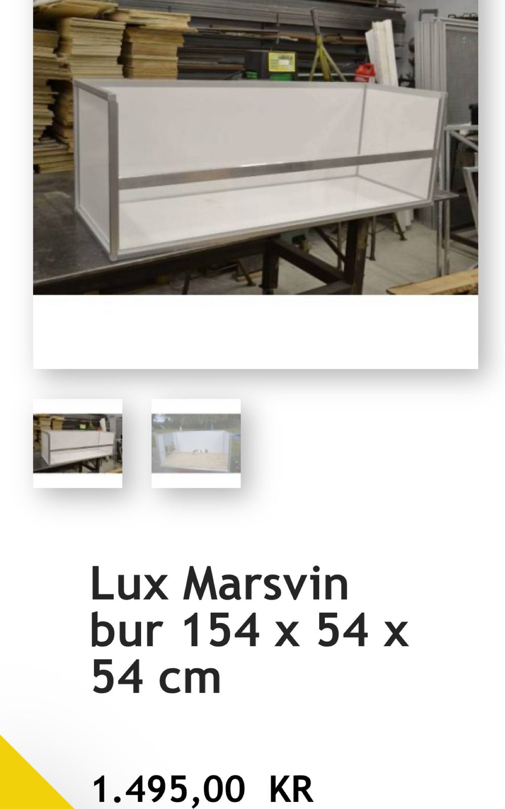 Lux bur/marsvinbur, b: 154 d: 54 h: 54