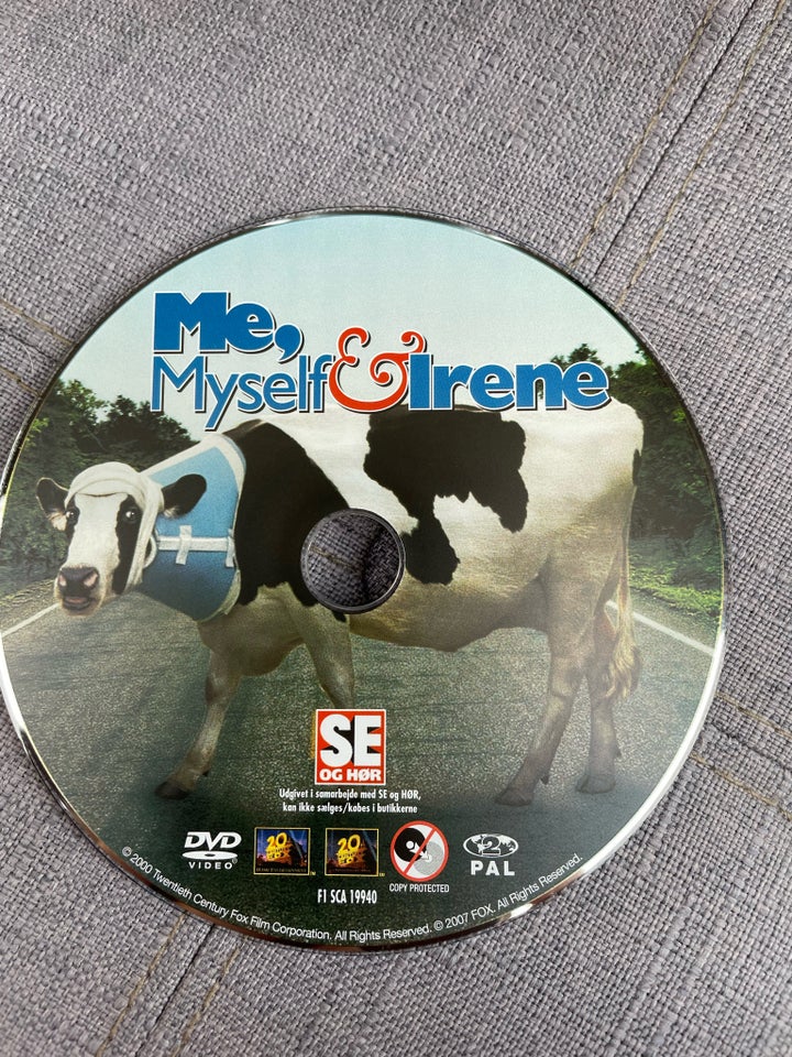 Jeg, mig & Irene, DVD