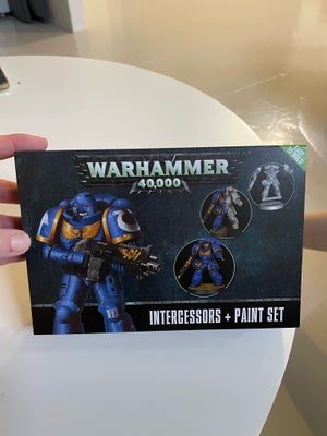 Warhammer Intercessors + paint set, Uåbnet. Sender gerne for købers regning. 