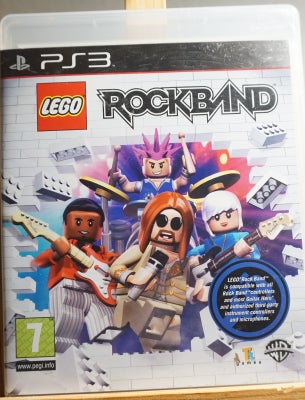 LEGO RockBand, PS3, LEGO ROck Band til Playstation 3 PS3. Spillet er testet og kører perfekt.

Afhen