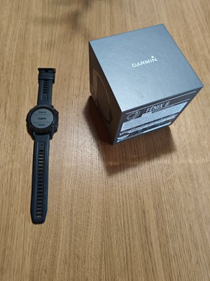 Smartwatch, Garmin, Garmin Fenix 6 Sapphire.
Jeg sælger mit lækre sports smartwatch, da jeg har opgr
