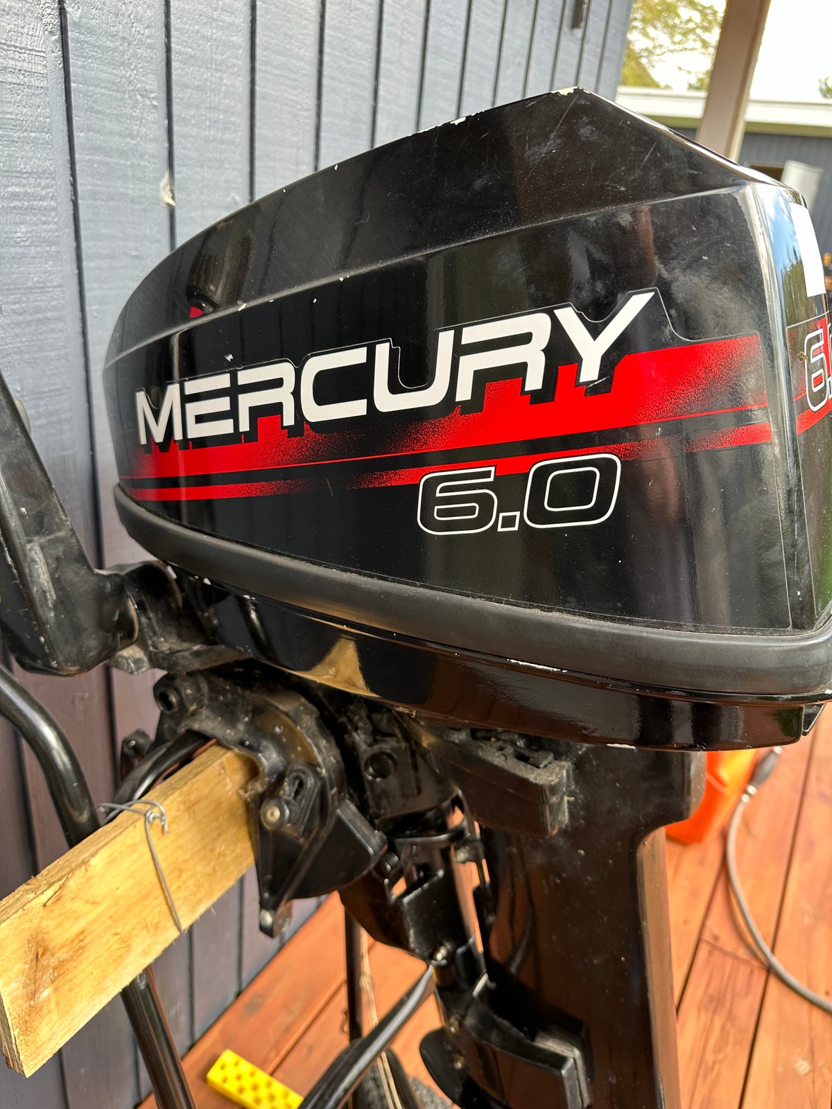 Mercury påhængsmotor, 6 hk, benzin