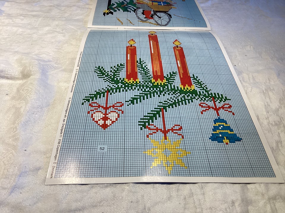 Broderi, Oehlenschläger jul broderibog