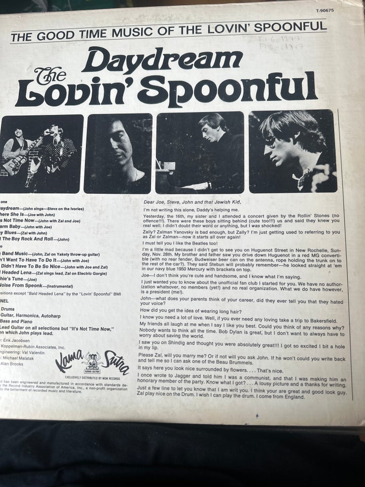 LP, Lovin spoonful