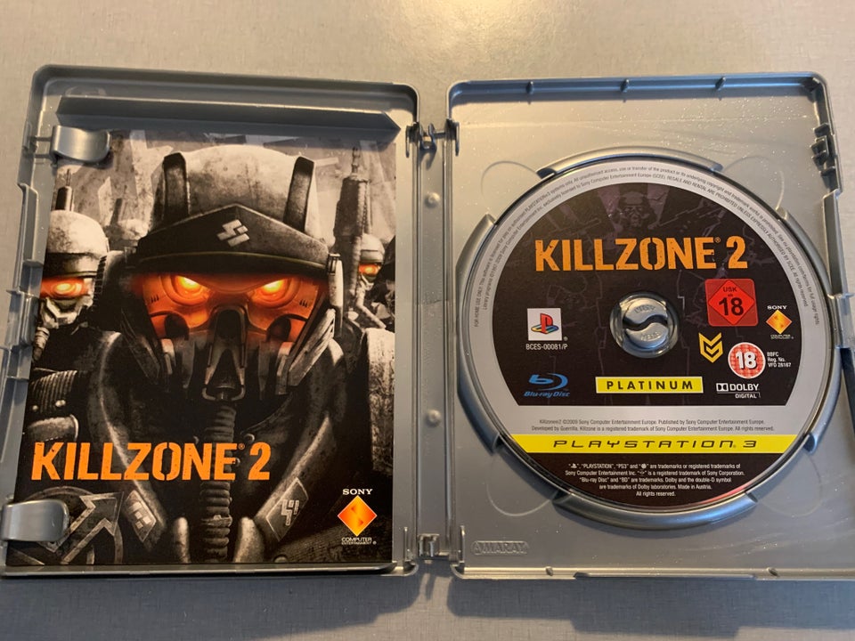 Killzone 2 (Platinum: The Best of PlayStation 3) PS3 BCES-00081/P