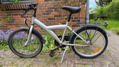 Unisex børnecykel, classic cykel, Rocky, Macaw II, 20 tommer hjul, 3 gear, stelnr. WDB83862X, KØREKL