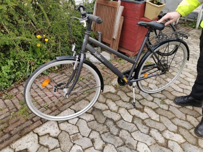 Damecykel,  andet mærke, Damecykel, 52 cm stel, 3 gear, Brugt cykel er ok forllygte er defekt el bag