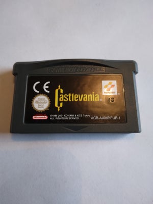 Castlevania, Gameboy Advance, anden genre, Med kasse og manual
Lille skade på kassen