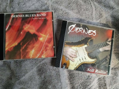 Øernes Blue Band: 2 CD titler, blues, Den ene er SIGNERET

Samlet pris