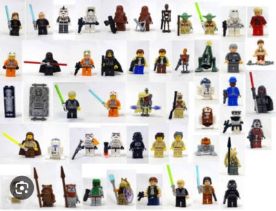Jeg søger alle jeres lego star wars figurer!!!
Hvis i har nogen figurer som i har svært ved at sælge