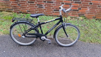 Drengecykel, citybike, Kildemoes, 24 tommer hjul, 3 gear, stelnr. Wbk198878f, Sælger den pæne cykel.