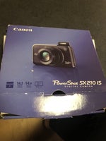 Canon, SX210 IS, God