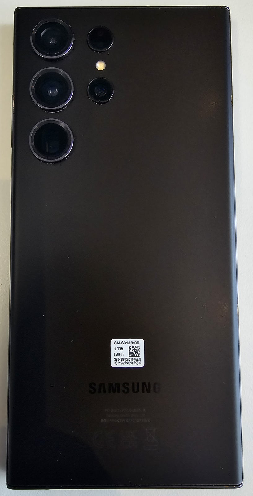 Samsung Galaxy S23 Ultra, Sort, 1TB / 12GB