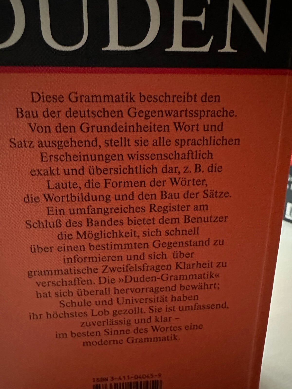 DUDEN, Tysk ordbøger, år 1996